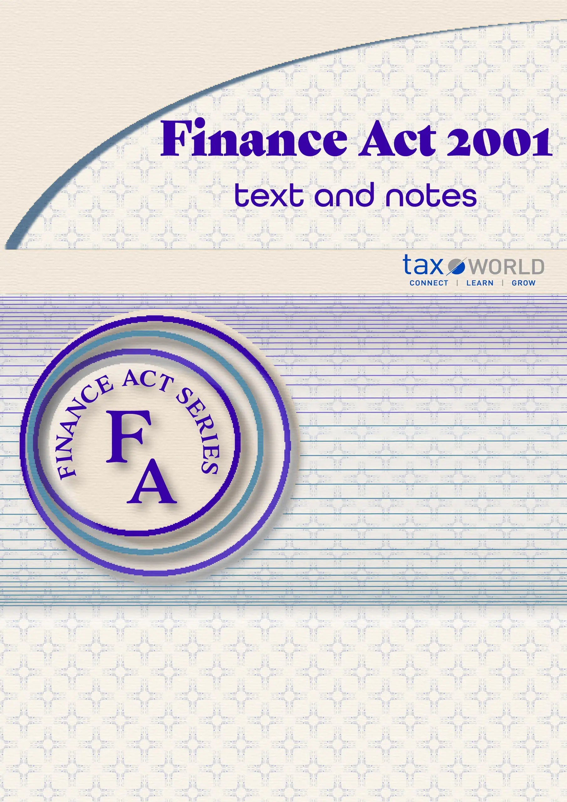 Finance Act 2001