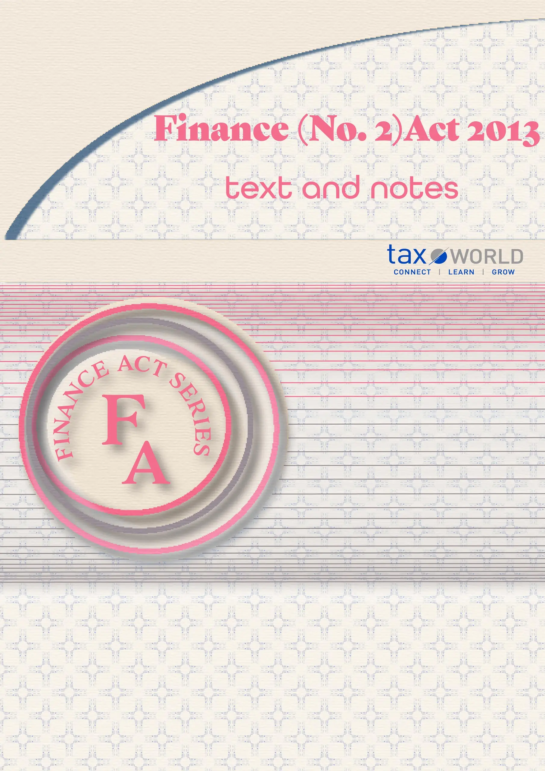 Finance Act 2013 (no.2)