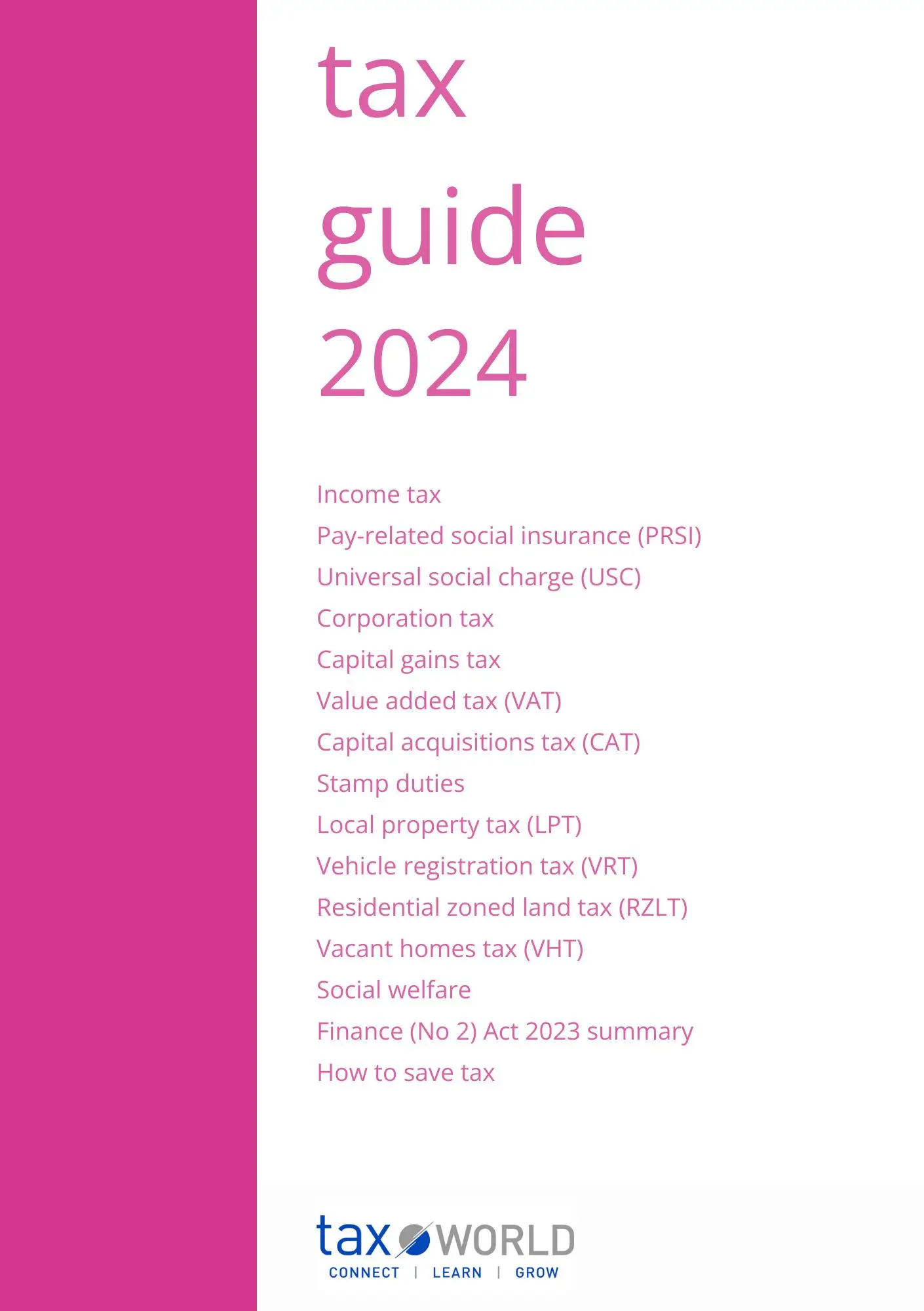 Tax Guide 2009